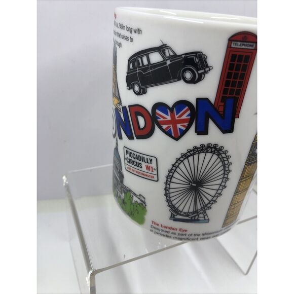 London England Souvenir Large Ceramic Coffee/ Tea  Mug - Picture 6 of 16